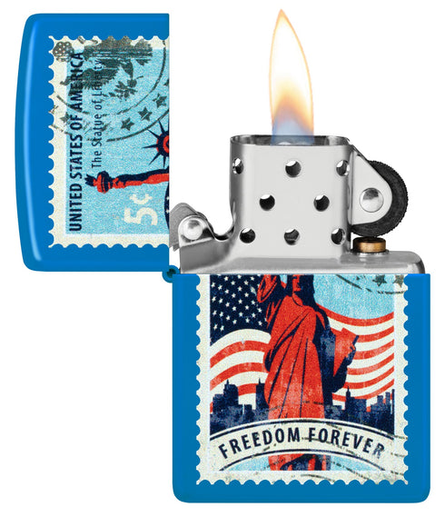 Zippo 46842 vžigalnik Stamp of Liberty