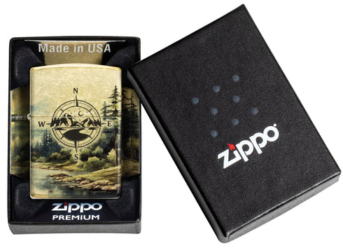 Zippo 46821 vžigalnik Compas Adventure