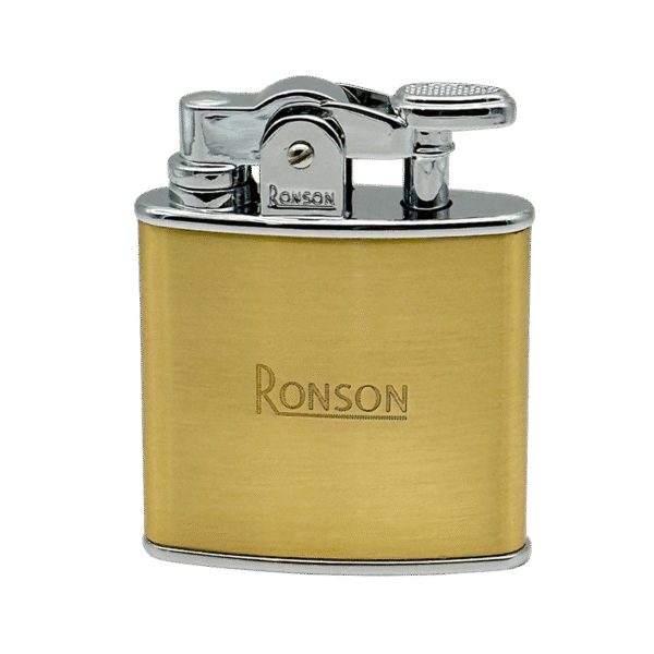 Vžigalnik Ronson 102002 plinski Jet Flame Nostalgia, Gold Satin