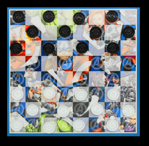 Cartamundi 103048001 Zbirka namiznih iger - Marvel Maščevalci