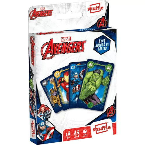Cartamundi 108682992 Karte Marvel Maščevalci 4v1