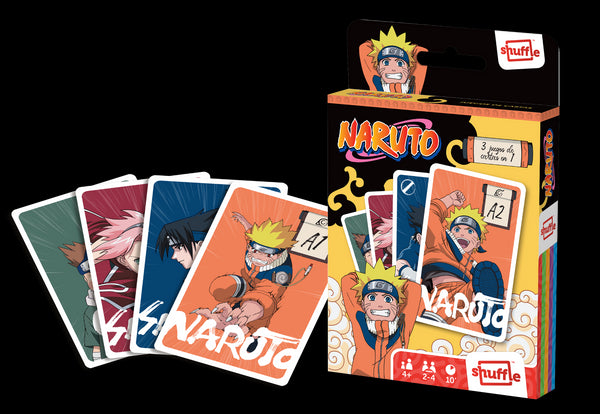 Cartamundi 108711792 Karte Naruto 3v1