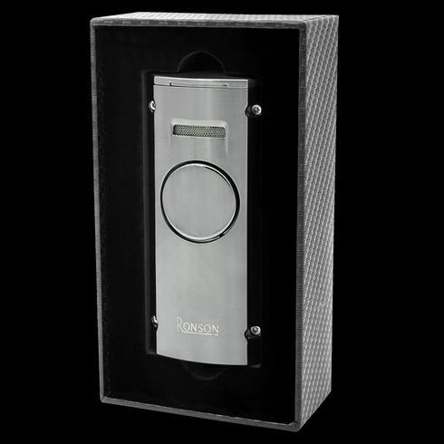 Ronson 110002 Vžigalnik plinski Jet Flame Volcano grafit