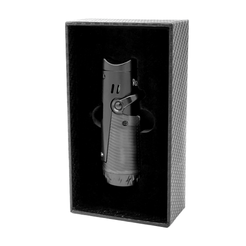 Ronson 117002 Vžigalnik plinski Jet Flame Bora siv/črn
