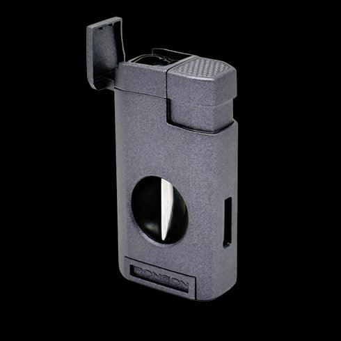 Vžigalnik Ronson 118002 za cigare plinski Jet Flame Thunder, Grey