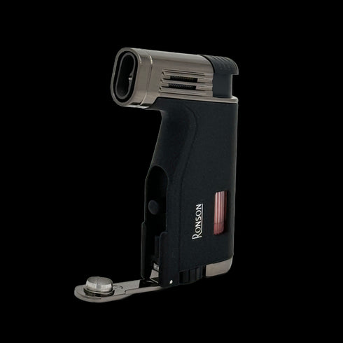 Gorilnik Ronson 120001 plinski Jet Flame Breeze, Black Crackle