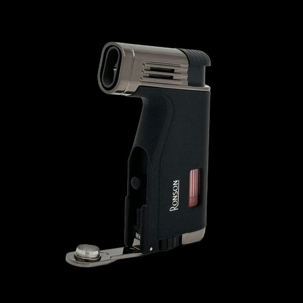 Gorilnik Ronson 120001 plinski Jet Flame Breeze, Black Crackle