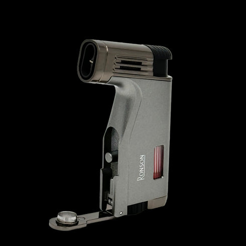 Gorilnik Ronson 120002 plinski Jet Flame Breeze, Grey