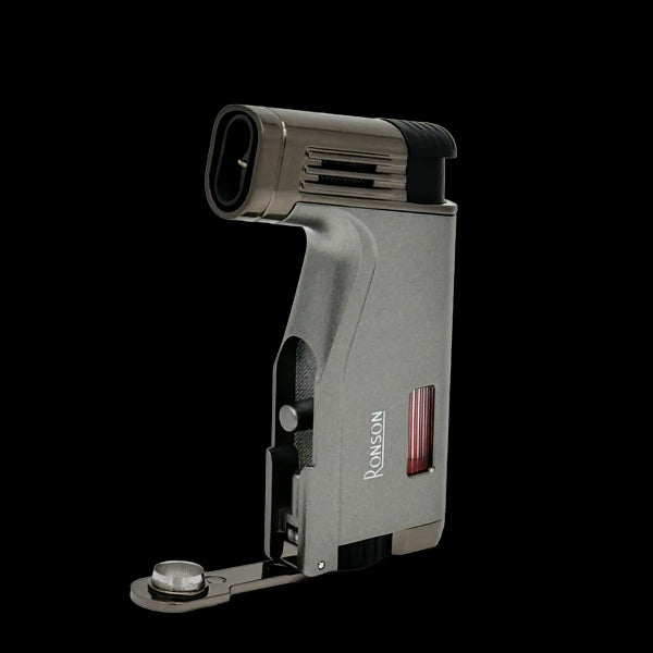 Gorilnik Ronson 120002 plinski Jet Flame Breeze, Grey