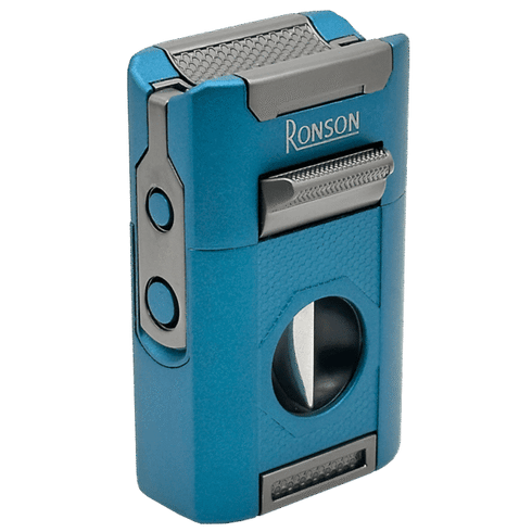 Vžigalnik Ronson 121002 za cigare plinski Giant Jet Flame, Blue Ice