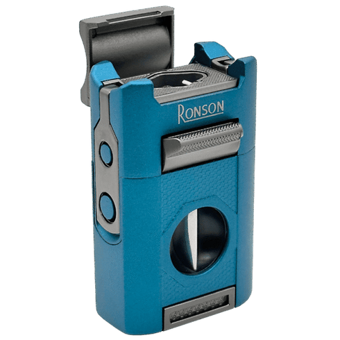 Vžigalnik Ronson 121002 za cigare plinski Giant Jet Flame, Blue Ice