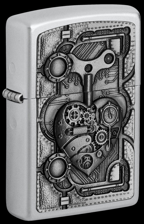 Zippo 2.005.032 vžigalnik Steampunk Heart Emblem