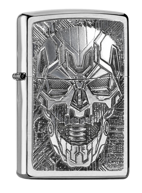 Zippo vžigalnik 2.007.759 Technic Skull Trick Emblem