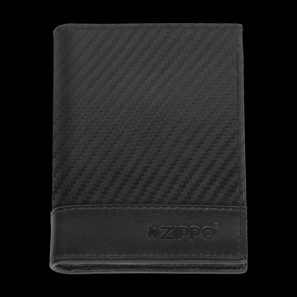 Denarnica Zippo 2.008.000 Carbon Range Tri-Fold, Vertical