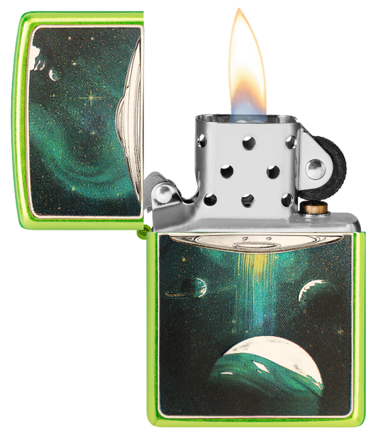 Zippo 2008091 vžigalnik UFO Light Beam Emblem