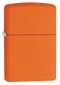 Zippo vžigalnik 231 Orange Matte