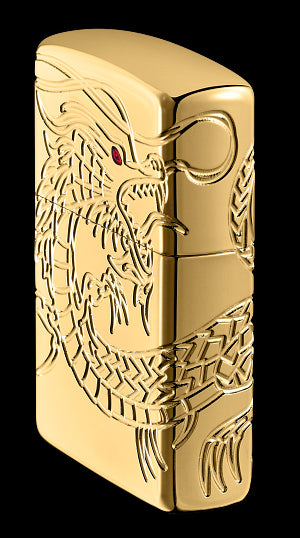 Zippo vžigalnik 29265 Golden Asian Dragon Armor®