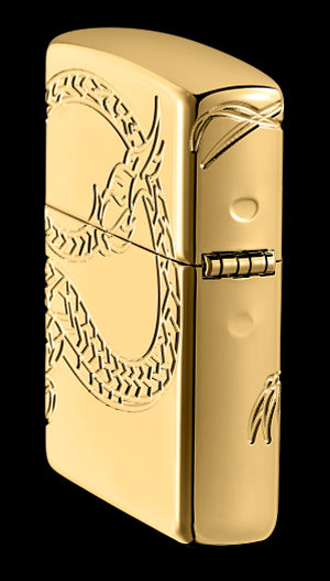 Zippo vžigalnik 29265 Golden Asian Dragon Armor®