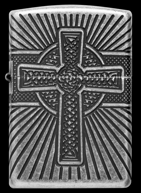 Zippo vžigalnik 29667 Celtic Cross 360°