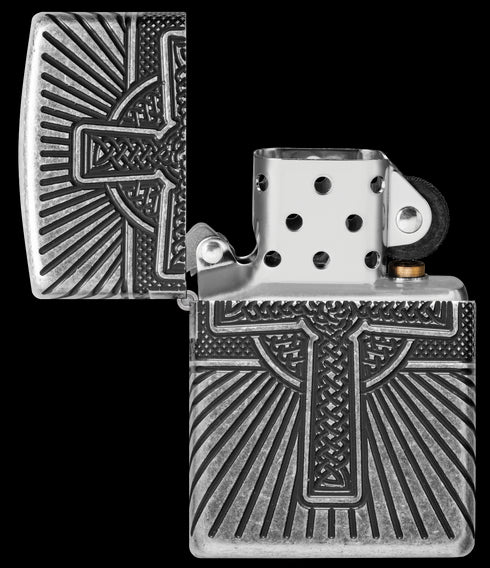 Zippo vžigalnik 29667 Celtic Cross 360°