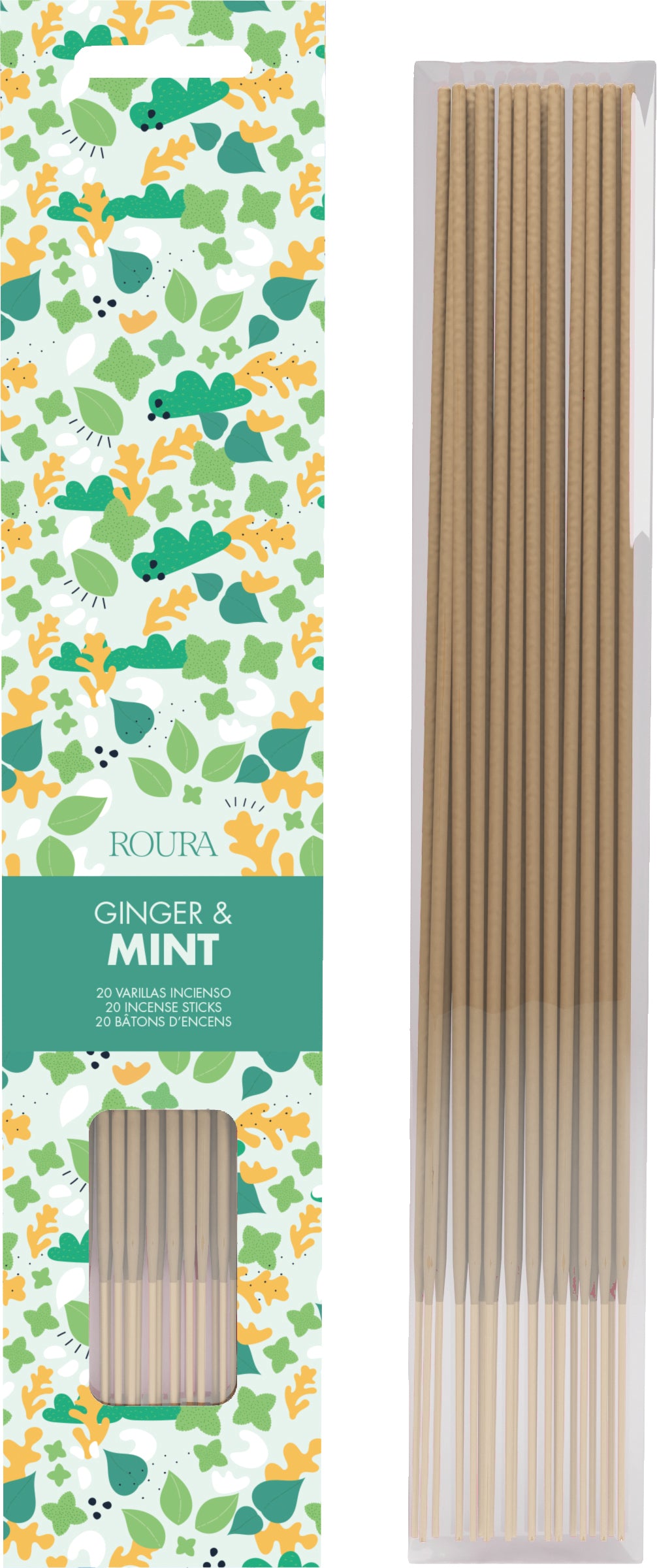 Roura 333005.171 Palčke dišeče 20/1 Ginger & Mint