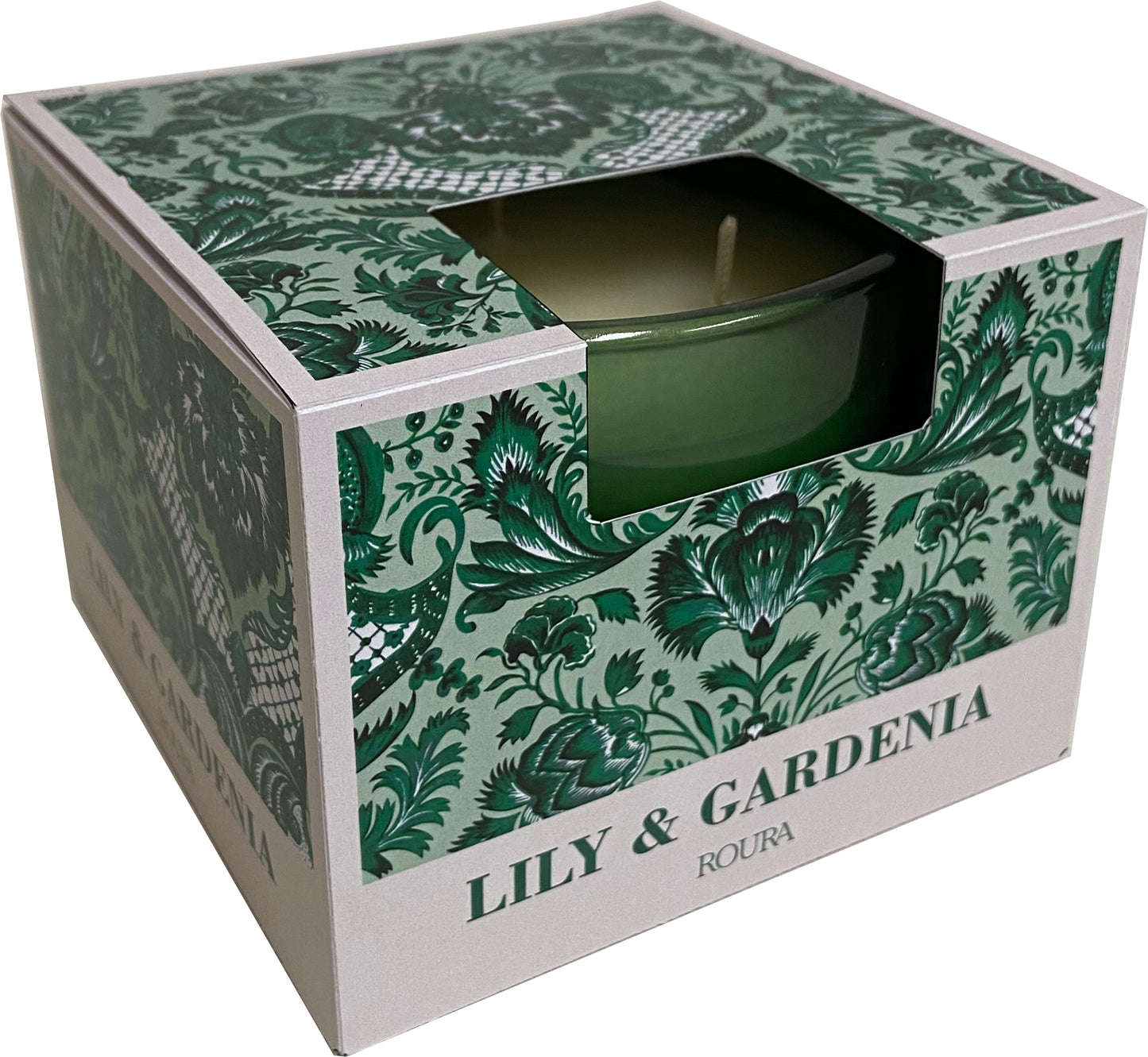 Sveča ROURA 333030.143 dišeča Lily & Gardenia - 3 stenji