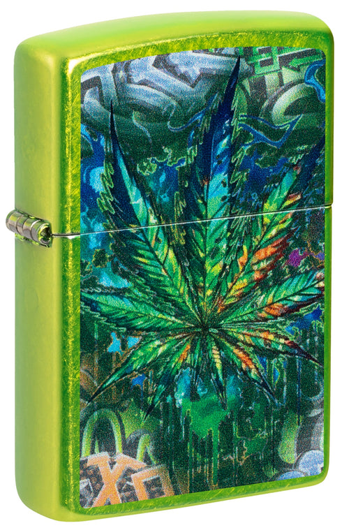 Zippo 46846 vžigalnik Graffiti Cannabis