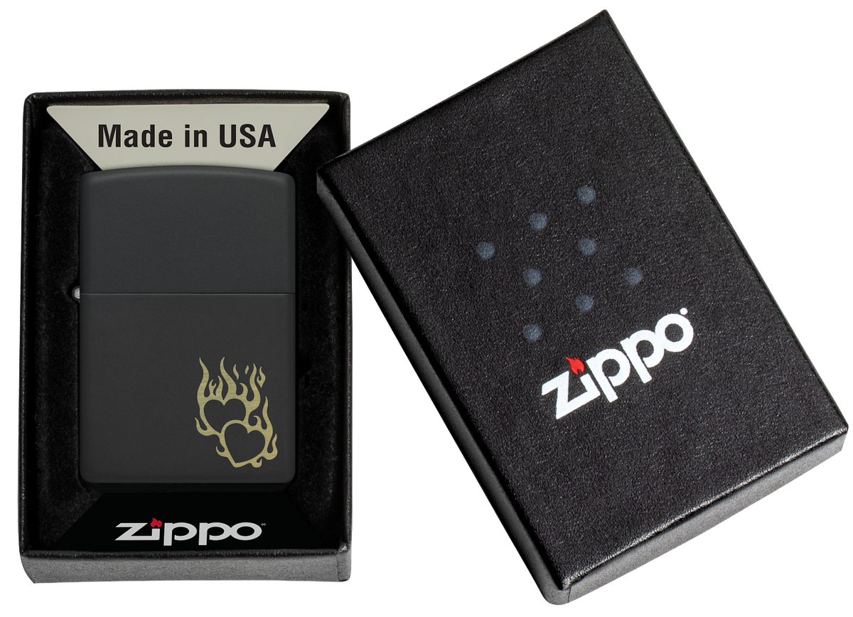 Zippo vžigalnik 46004 Fire Heart