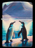 Zippo vžigalnik 46014 Penguins, Glow in the Dark
