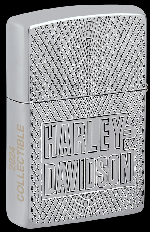 Zippo vžigalnik 46022 Collectable of the year 2024 Harley Davidson