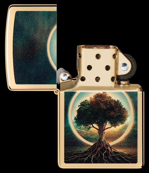 Zippo vžigalnik 46045 Sacred Tree of Life