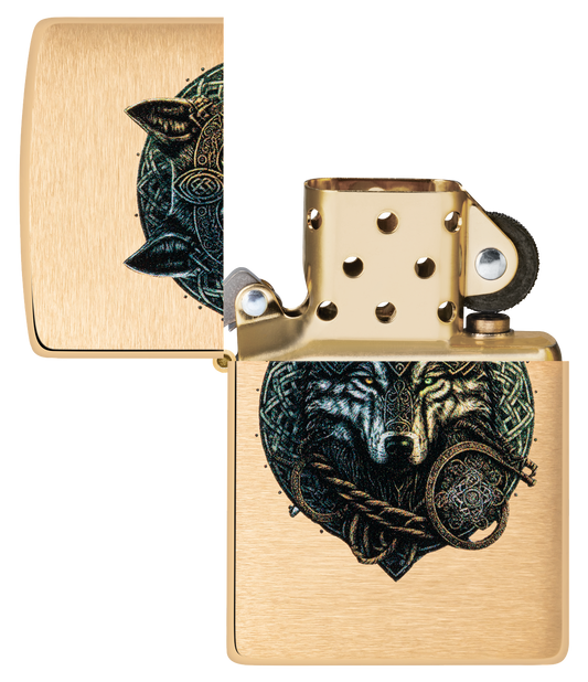 Zippo vžigalnik 46050 Wolf Warrior