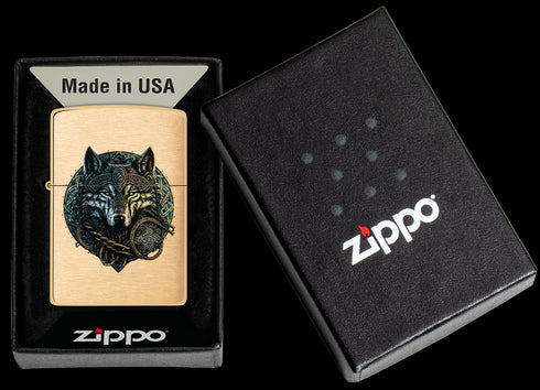 Zippo vžigalnik 46050 Wolf Warrior