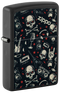 Zippo 60.007.008 vžigalnik Grunt Pattern with Skulls
