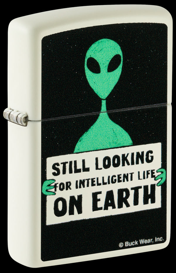 Zippo vžigalnik 46092 Alien Glow in the Dark by Buck Wear