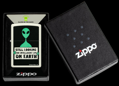 Zippo vžigalnik 46092 Alien Glow in the Dark by Buck Wear