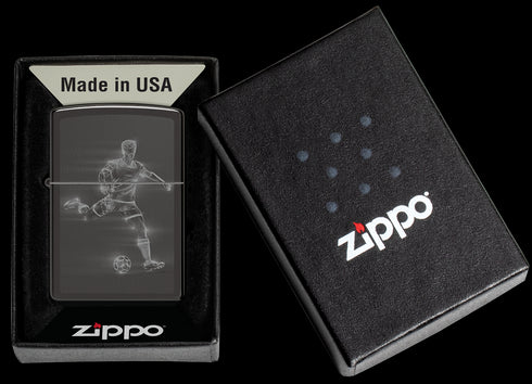 Zippo vžigalnik 46105 Soccer Player in Action