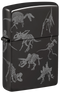 Zippo 60.007.083 vžigalnik Dinosaur Skeletons