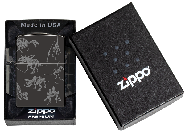 Zippo 60.007.083 vžigalnik Dinosaur Skeletons