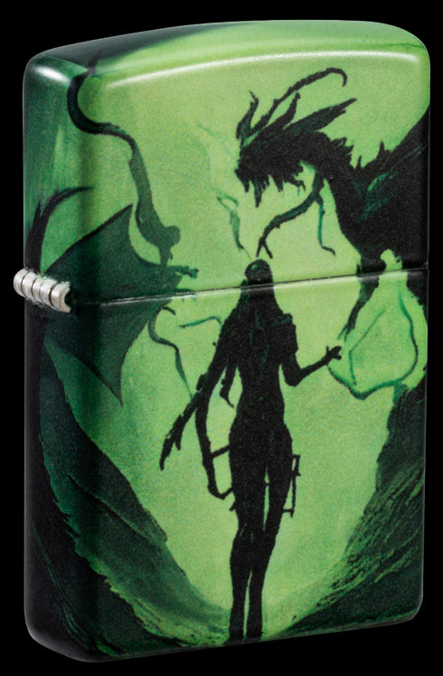 Zippo vžigalnik 46130 Dragon Glow in the Dark