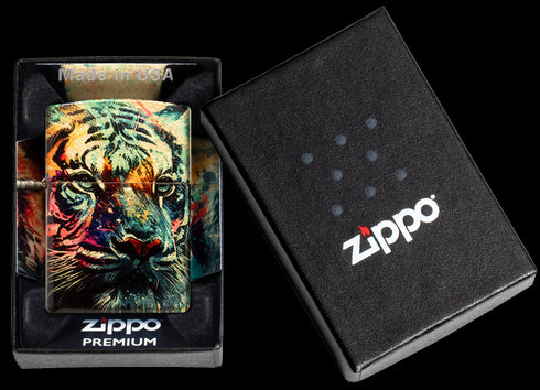 Zippo vžigalnik 46145 Colorful Tiger