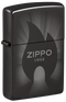 Zippo 46175 vžigalnik Campfire Zippo Fire Logo, High Polish Black