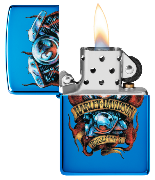 Zippo vžigalnik 46216 Harley-Davidson® Horsepower