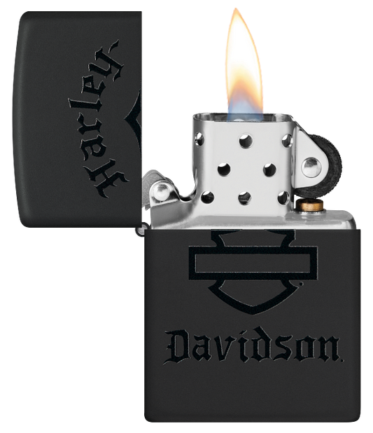Zippo vžigalnik 46218 Harley-Davidson® Black
