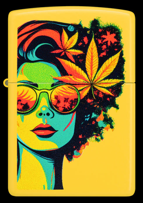 Zippo 46231 vžigalnik Cannabis Woman