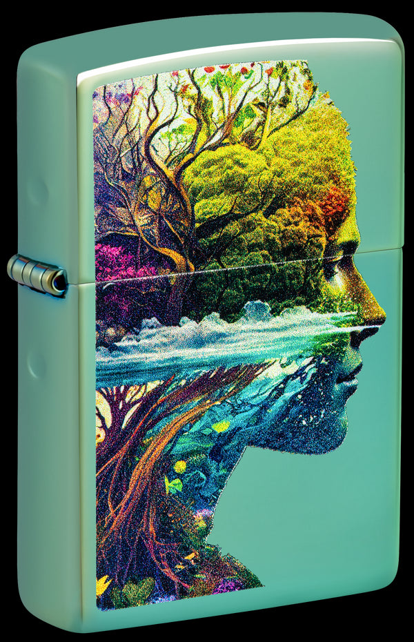 Zippo 46233 vžigalnik Face of Nature