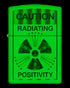 Zippo 46243 vžigalnik Radiating Positivity, Glow in the Dark