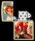 Zippo 46248 vžigalnik Cowgirl, Street Brass
