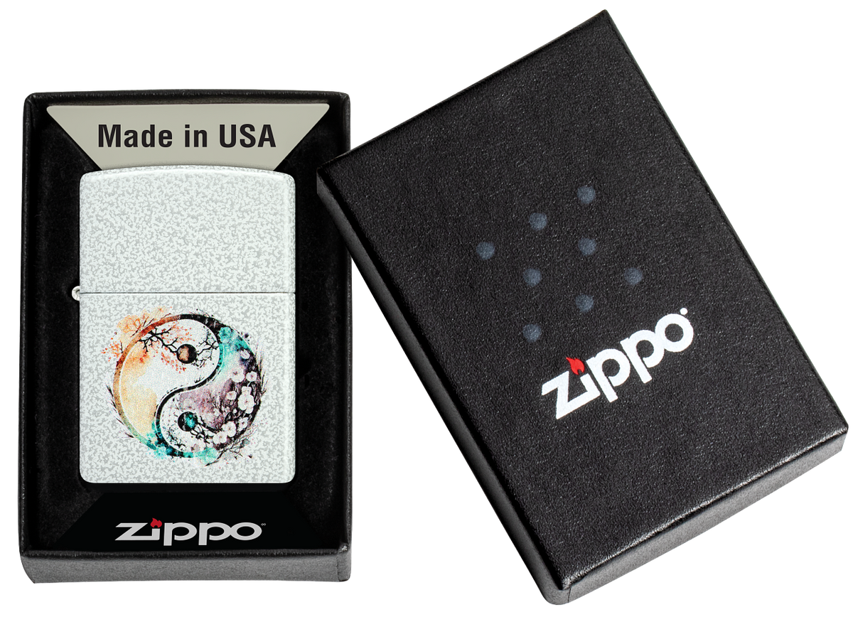Zippo 46249 vžigalnik Watercolor Yin Yang