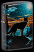 Zippo 46252 vžigalnik Wolf in Nature, 540 Tumbled Chrome